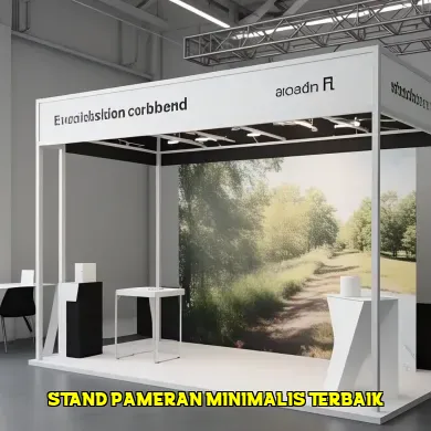 stand pameran minimalis terbaik